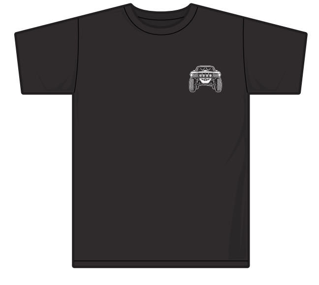 Front — Generations of Offroad T-shirt with small truck chest graphic